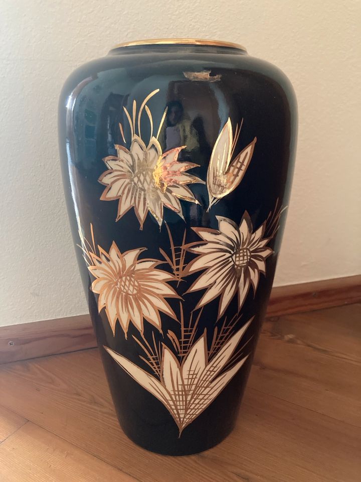 Vintage Blumenvase/Blumentopf 39cm hoch in Kaufbeuren