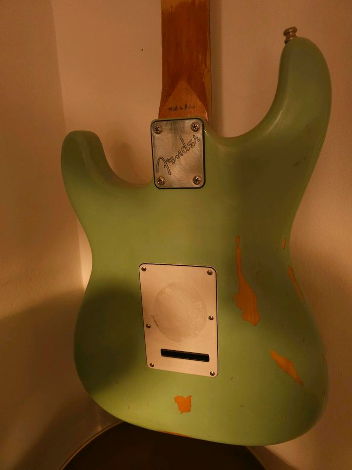 Fender stratocaster custom shop replica surf green in Hannover