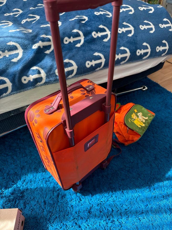 Kinder Trolley Koffer Handgepäck Rucksack König der Löwen in Hamburg