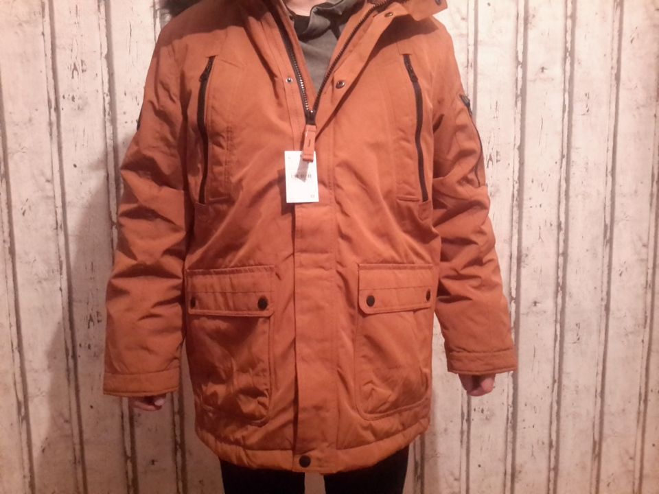 C&A Canda Winterjacke mit Pelzkapuze XL NEU inkl. Versand in Elsenfeld