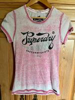 Schönes Superdry T-Shirt rosa mit Glitzer Aufdruck Größe L Rodenkirchen - Sürth Vorschau