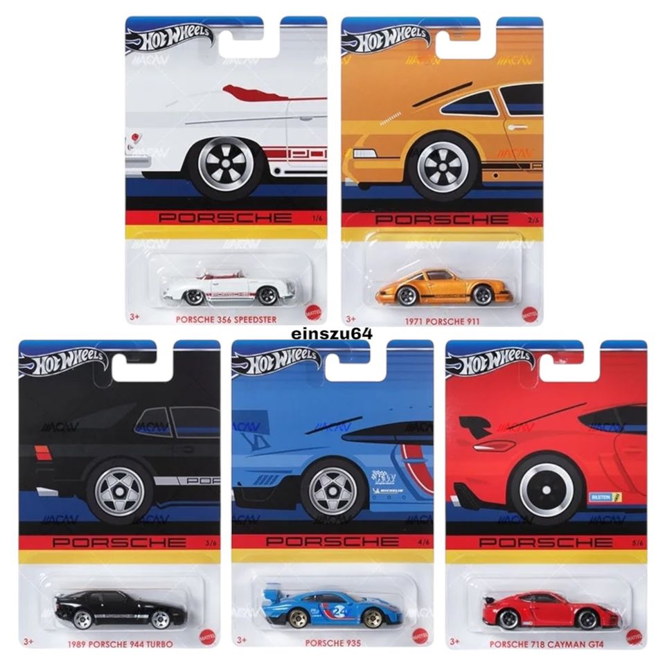 Hot Wheels 2024 - Pre-Order - Porsche Celebration Set in Bahretal