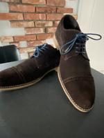 Edel & Sportlich Herren Halbschuhe Dunkelbraun Wildleder GABOR 42 Bayern - Fürth Vorschau