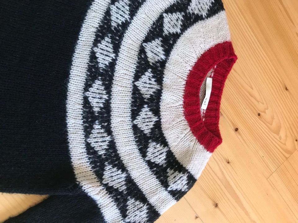 Cozy Strickpullover, OUI, Fair Isle, mit Alpaka-Wolle, Gr. 36/S/M in Krayenberggemeinde