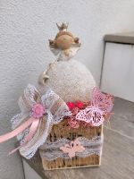 Fee, Schutzengel, Deko, handmade, natur/rosa/grau, shabby Bayern - Oerlenbach Vorschau