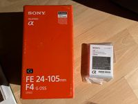 original Sony OVP 24-105mm G OSS Leerverpackung Bayern - Erding Vorschau