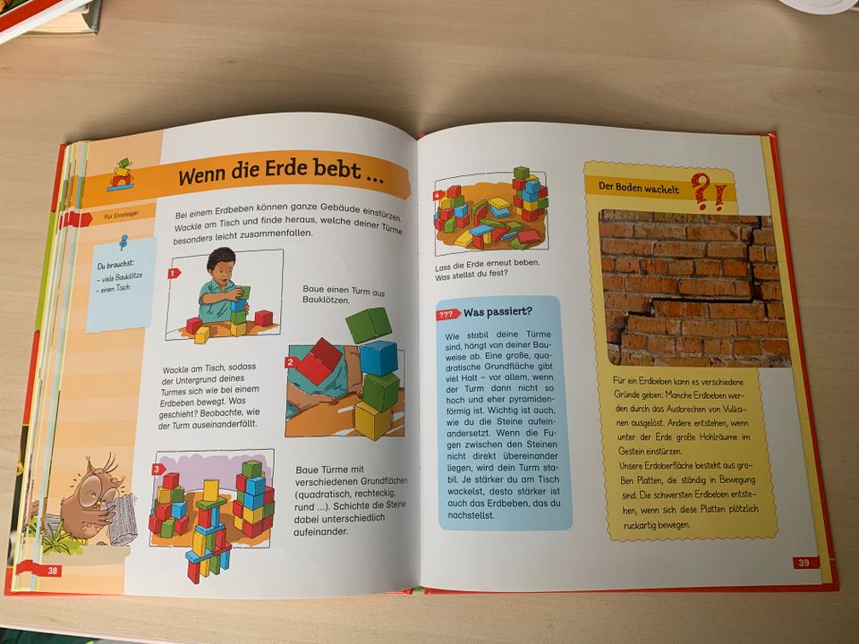 Kinderbuch Richtig Schlau Experimente rund ums Bauen wie neu ab 4 in Lüdinghausen