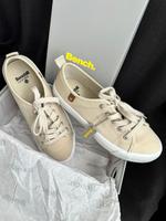 BENCH Sneaker Schuhe Stoff Gummi Sohle Beige Gr. 38 Hessen - Darmstadt Vorschau