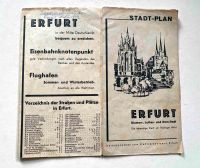 STADTPLAN ERFURT 1933/45 aus NS Zeiten Thüringen - Erfurt Vorschau