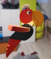 Papagei Schwingtier Holz Mobile Vogel Kr. München - Haar Vorschau