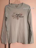 Esprit Damen Langarmshirt xl türkis mit steinchen Logo Hessen - Rüsselsheim Vorschau