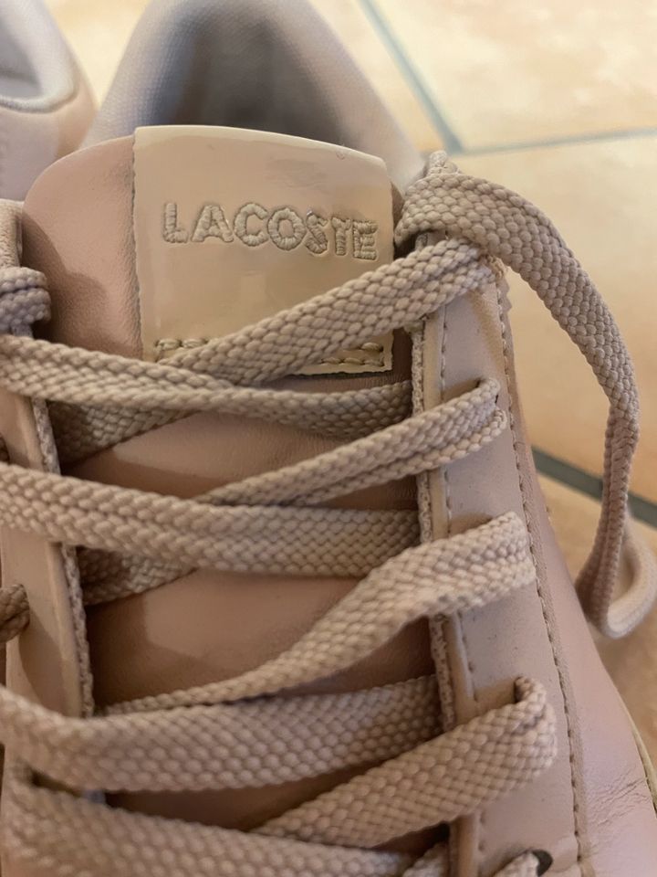 Lacoste Sneaker Gr. 38 / rose in Niederwinkling