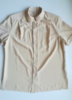 Damen Bluse Gr. 44 kurzärmlig beige Brandenburg - Putlitz Vorschau