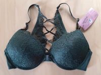 Neu Hunkemöller Cardi Push Up BH Vorderverschluss kaki Gr.75C Baden-Württemberg - Esslingen Vorschau