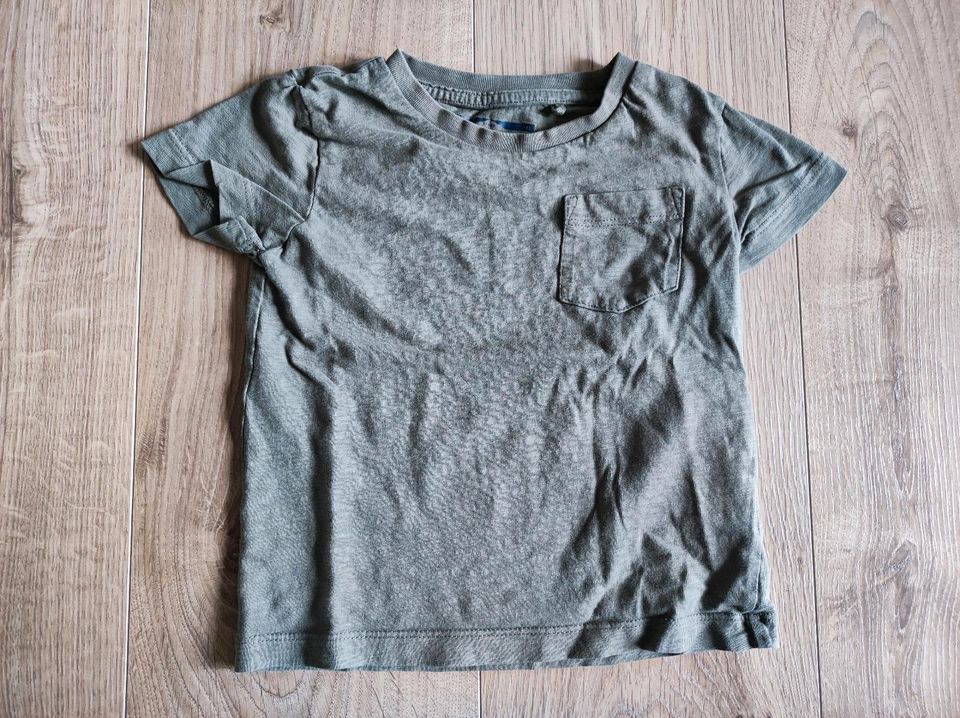 T-Shirt Next, khaki, Gr. 80/86 in Teunz