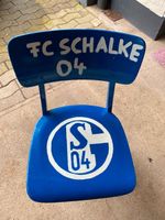 Schalke 04 Stuhl  Kinderstuhl Holz Nordrhein-Westfalen - Preußisch Oldendorf Vorschau