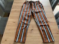 Zara Man Stoff-Hose Joggers braun blau weiß gestreift M Mex 31 Berlin - Marzahn Vorschau