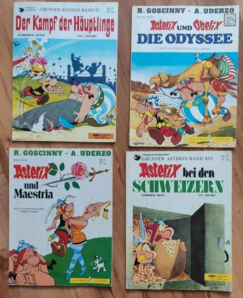 Retro Asterix und Obelix Comics + Bonus Donald Duck in Eslohe