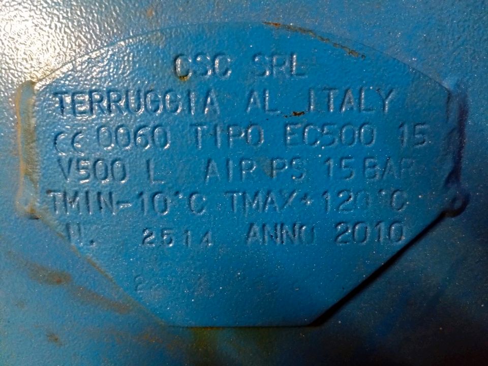 Atlas Copco Kompressor 15Bar 500L Sandstrahlen "lesen" in Torgau