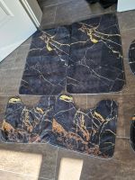 Badezimmer Teppich Badteppich gold schwarz marmor optik Schleswig-Holstein - Neumünster Vorschau