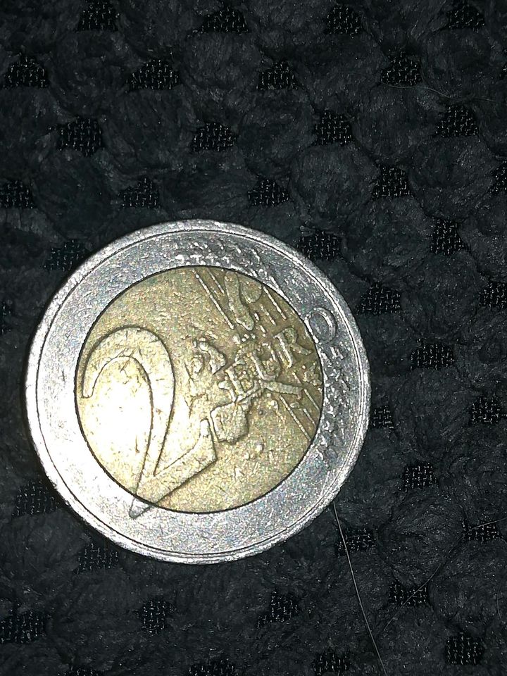 2 Euro Münze Niederlande 2001 Fehlprägung Schrift in Leipzig