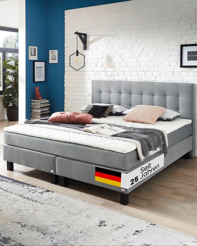 WELCON Rockstar® Boxspringbett 180x200 boxspringbettenshop24.de in Giesen