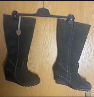 Gr.41 XL Weitschaftstiefel Sheego Keilabsatz Leder neu Baden-Württemberg - Heidelberg Vorschau