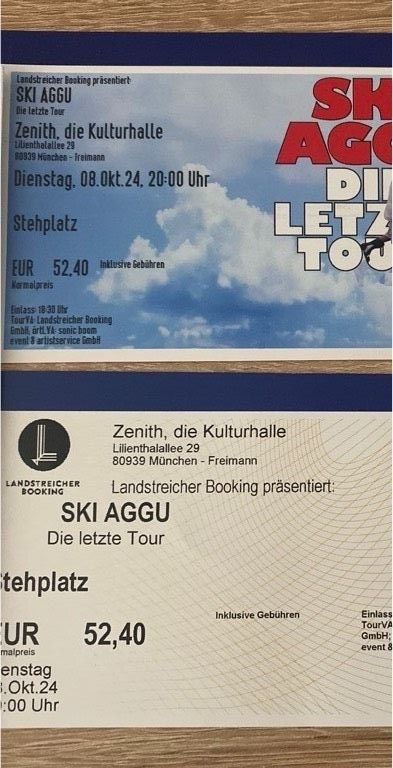 Ski Aggu - 08.10.2024 München Zenith in Fulda