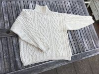 Pullover 100% Pure New Wool beige S Donegal Ireland incl. Porto Baden-Württemberg - Engelsbrand Vorschau