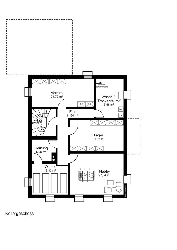 Große Mehrgenerationenvilla mit 11 Zimmern,  Sauna und Fitness in ruhiger Waldrandlage in Eching (Niederbay)