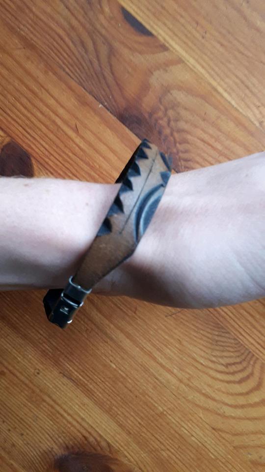 Modeschmuck Halskette Uhr Armband Ohrringe Holz Steine Leder in Leipzig