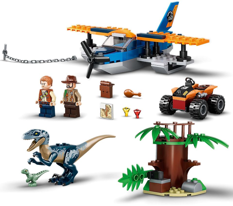 75942 - LEGO® Jurassic World™ Velociraptor: Rettungsmission, NEU in Neustadt an der Weinstraße