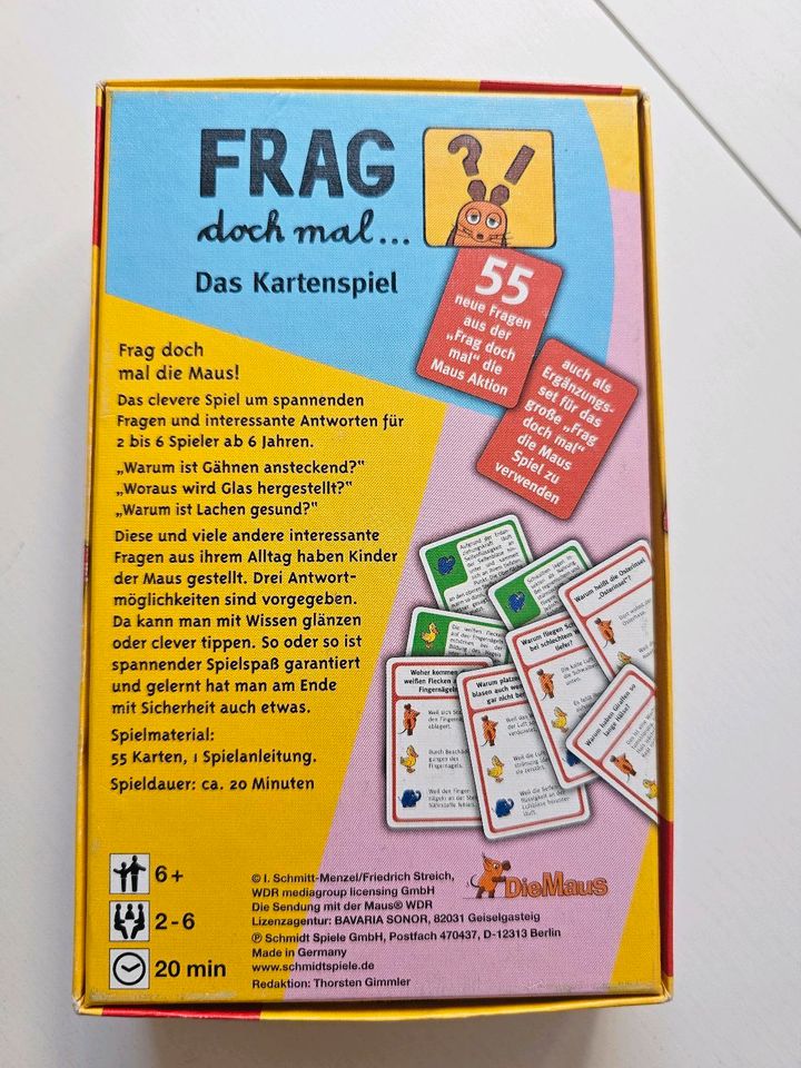 Frag doch mal, das Kartenspiel, Sendung mit der Maus in Helmstedt