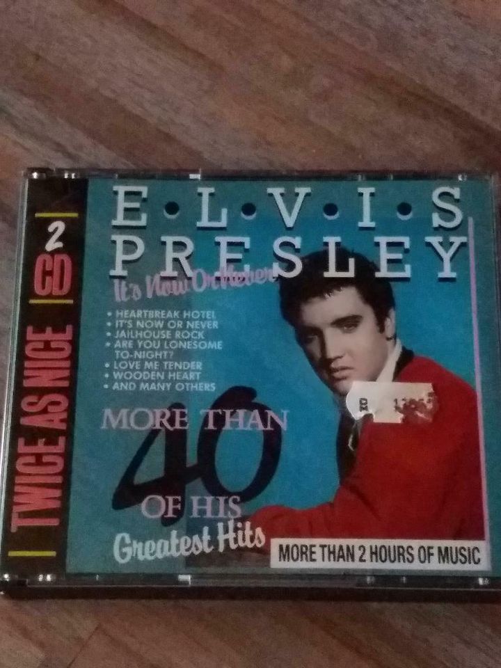 ELVIS PRESLEY Doppel CD Greatest Hits in Zützen