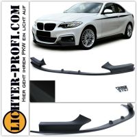 Front Spoiler Lippe Schwarz Matt für BMW 2er F22 F23 ab 12 Hessen - Calden Vorschau