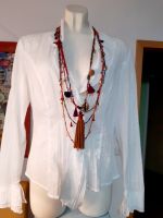 WEIßE BLUSE Boho STYLE GRÖßE 38 Nordrhein-Westfalen - Rheinbach Vorschau