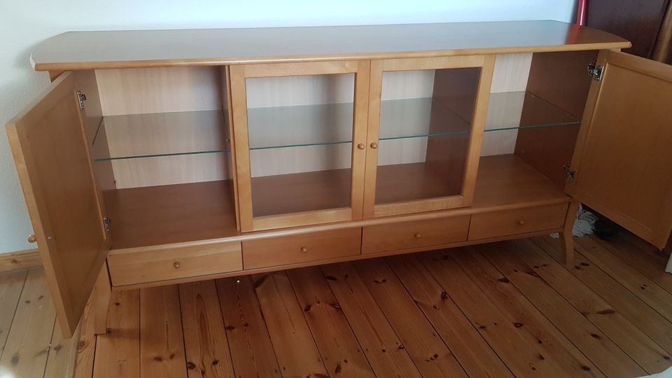 Sideboard Ikea Kronvik Buche Massivholz