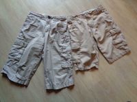 2 Shorts Hosen Jeans Bermudas TOM TAILOR ALIVE beige M Saarland - Schiffweiler Vorschau