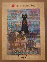 Heye 1000er Puzzle. Egyptian Cat by Jane Crowther. Rarität Selten München - Maxvorstadt Vorschau