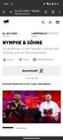 Nymphe & Söhne show 30.03. Hamburg (1 ticket) West - Griesheim Vorschau
