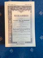 Nachdruck Reichskursbuch 1917 Nordrhein-Westfalen - Oerlinghausen Vorschau