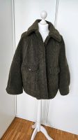 Zara Teddyfell Jacke Gr. S 36 dunkelgrün Plüsch Dresden - Neustadt Vorschau