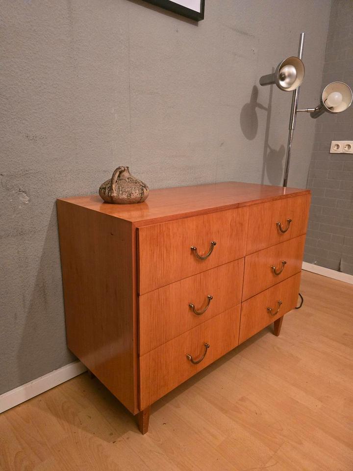 Sideboard Kommode 70er Vintage Schubladenschrank Mid Century in Hürth
