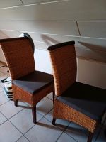 4 Korbstühle Stühle Esszimmer Küche braun Niedersachsen - Bad Laer Vorschau