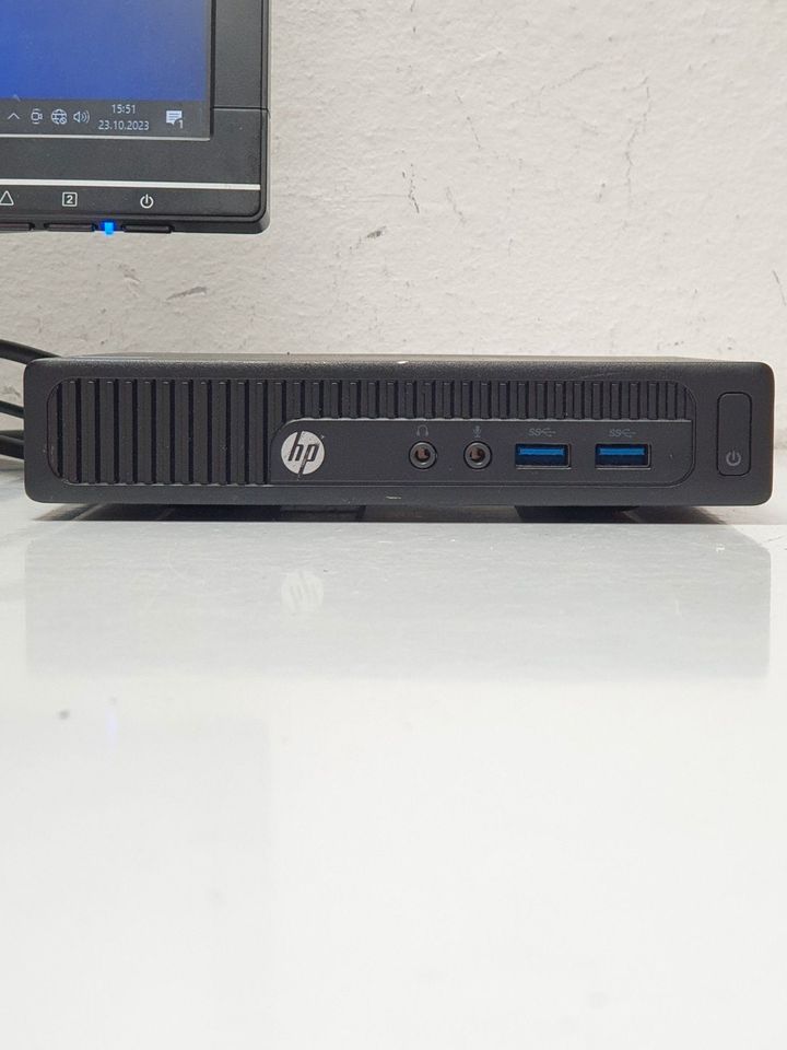 HP 260 G1 Mini Office PC Intel 2x1,70 GHz 8GB Neu 256GB SSD Comp in Fellbach