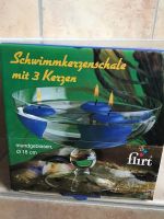 Flirt Schwimmkerzenschale mit 3 Kerzen Neu Hessen - Liederbach Vorschau