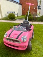Mini Cooper pink Kinderauto Rutschauto mit Schiebestange Sachsen-Anhalt - Wernigerode Vorschau