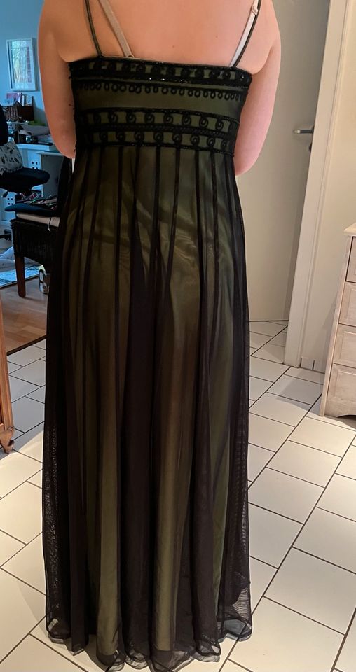 Abendkleid Kleid lang Gr.38 schwarzer Tüll in Hamburg