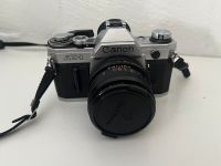 Canon AE-1 Vintage Kamera inkl. 50mm Objektiv und Ledertasche Baden-Württemberg - Eislingen (Fils) Vorschau