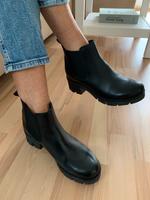 Zign Stiefeletten / Ankle Boots Größe 38 aus Leder in schwarz Bayern - Hettstadt Vorschau